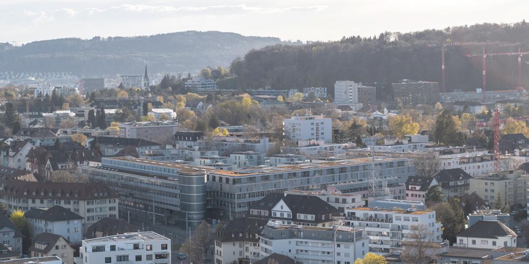 Luftaufnahme Campusgebäude 